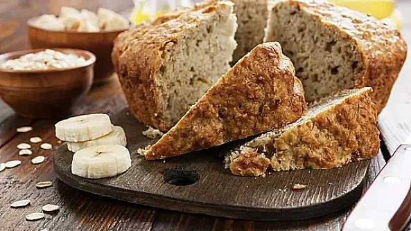 Banana oatmeal cake
