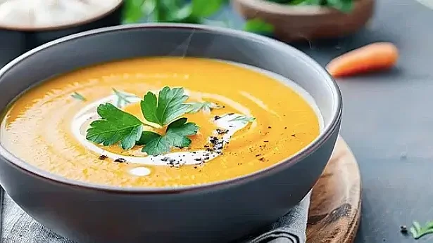 Carrot ginger soup
